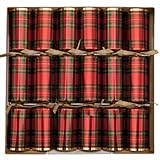 Entertaining with Caspari Celebration Crackers, Plaid, 12-1/2-Inch, Box of 6