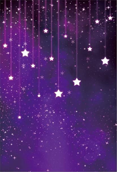Purple Starry Night Sky Wallpaper purple starry night sky wallpaper