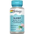SOLARAY Sleep Blend SP-17 | Herbal Blend w/Cell Salt Nutrients to Help Support Healthy Sleep & Relaxation | Non-GMO, Vegan | 100 VegCaps