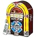 Crosley CR1101A Old Retro Style Mini Replica Color-Changing CD Jukebox
