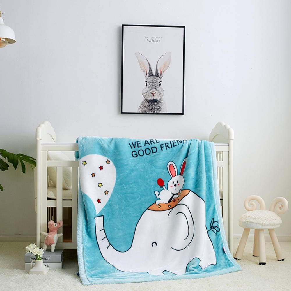 BUYGO Children's Baby Cloud Blanket Small Quilt Blanket Double