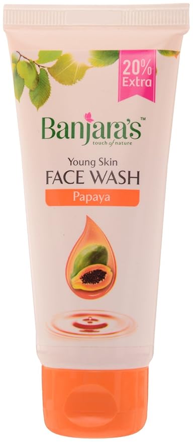 nature's face wash papaya