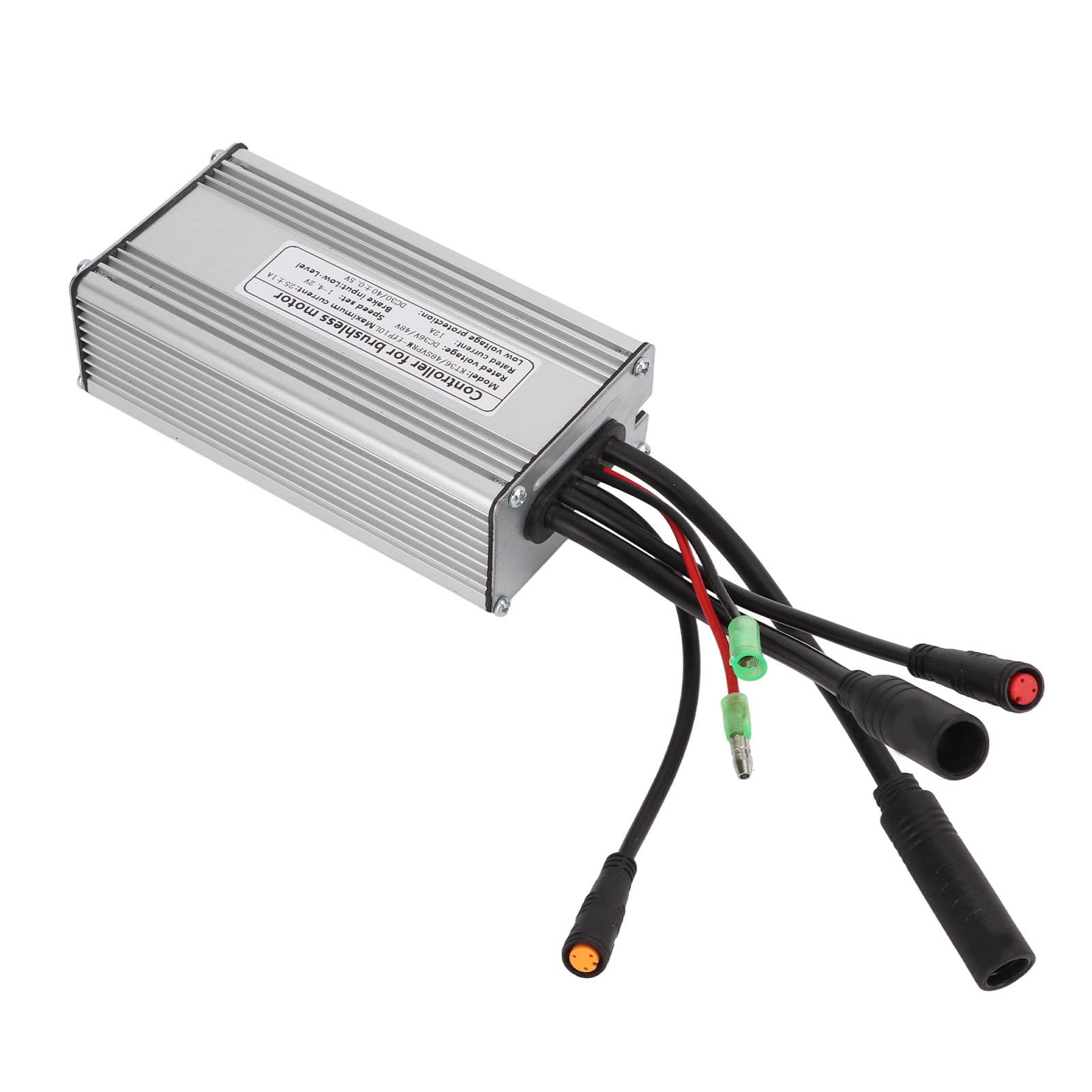 SUNGOOYUE 36V/48V 25A Electric Bicycle Brushless Controller, DC Motor Speed Controller with Light Line for 750W Motor