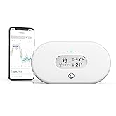 Airthings View Radon 2989 - Radon Monitor (Radon, Humidity, Temp) with WiFi & Calm Tech Display