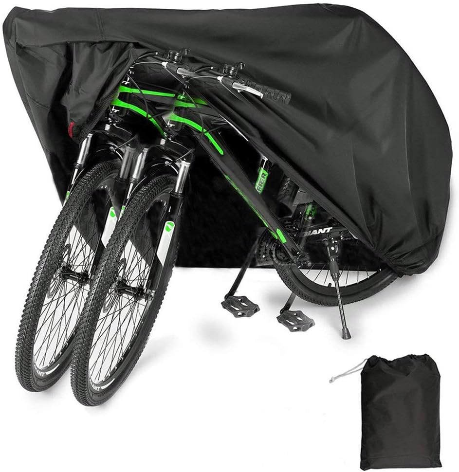 YZCX 200x70x110CM Bicycle Cover 190T Nylon Heavy Duty Waterproof Bike Protective Cover Anti Dust Rain UV Protection for Mountain Bike, Road Bike