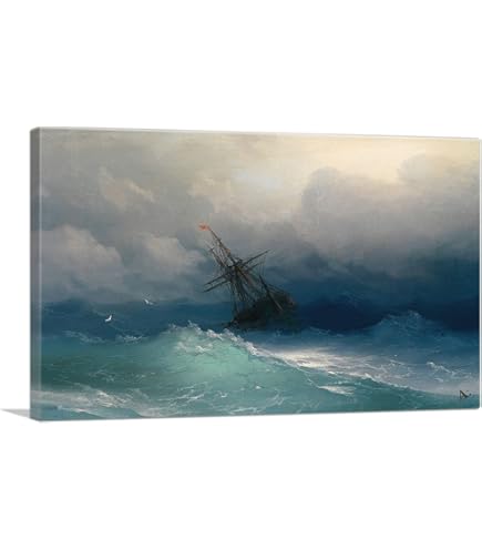 Seas, Cities and Dreams　Ivan Aivazovsky Sea. Sunset 1896 — Ivan Konstantinovich Aivazovsky