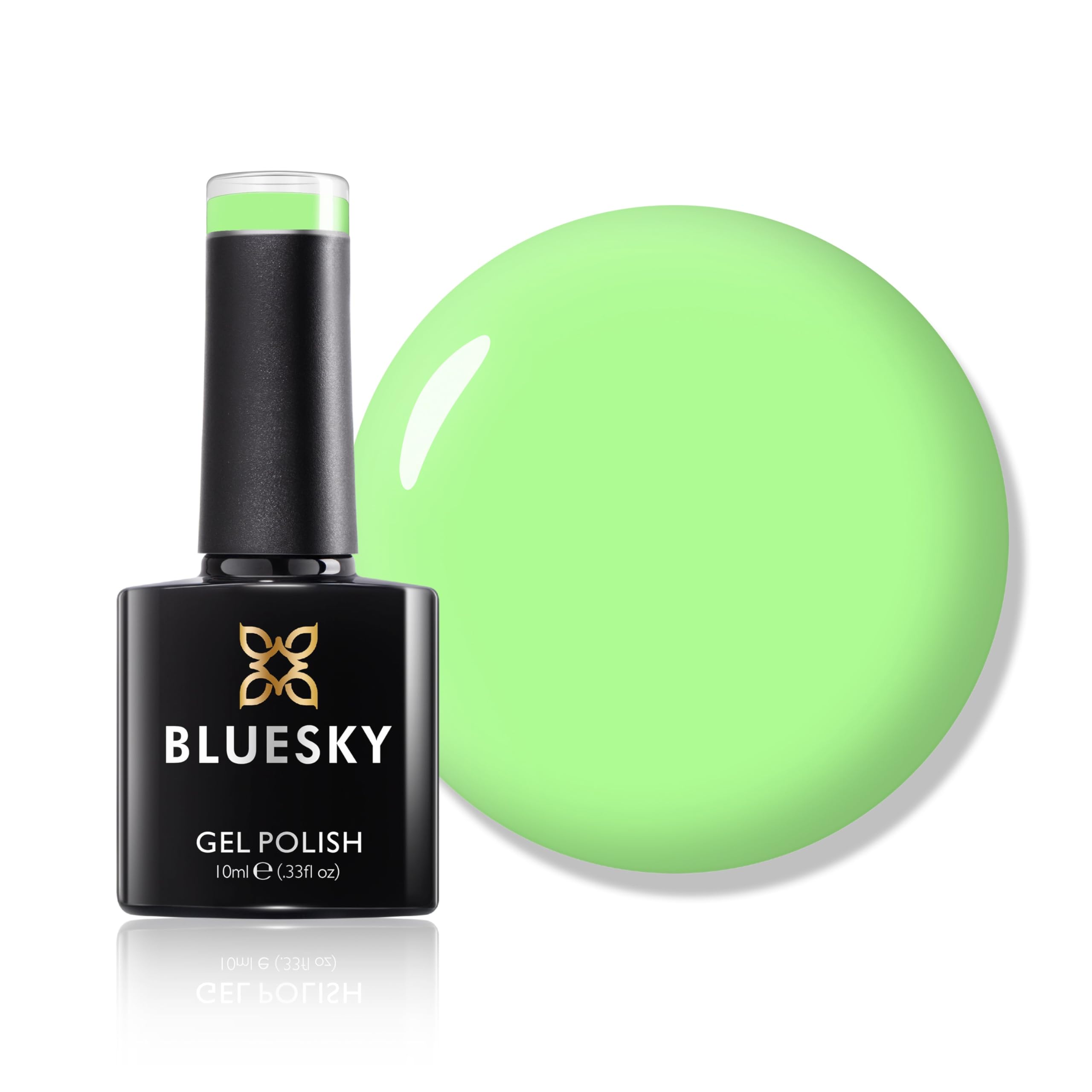 Bluesky Gel Nail Polish, Naive Green Dc058, Bright, Long Lasting, Chip Resistant, 10 ml (Requires Curing Under UV LED Lamp) — image 1