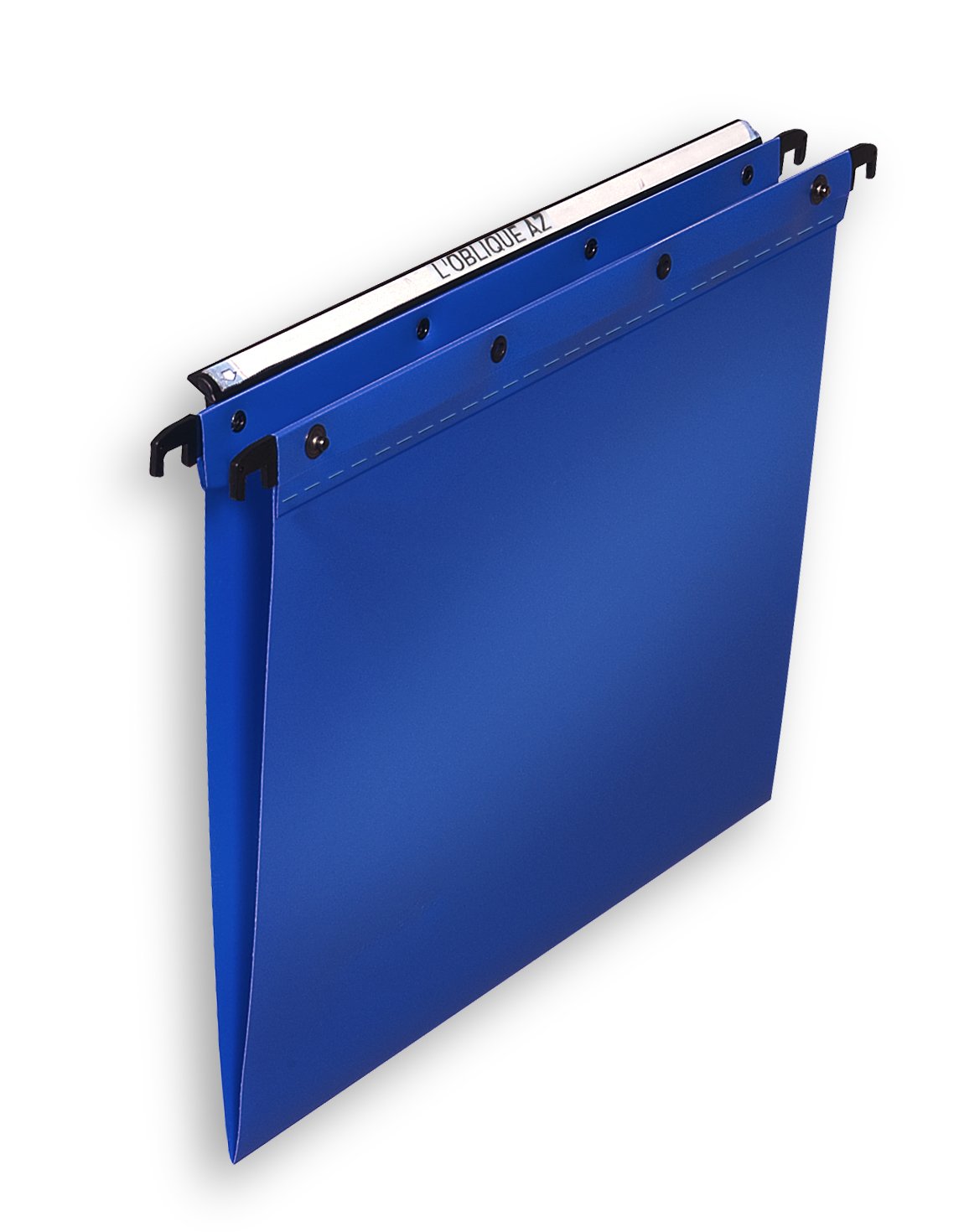 Elba Ultimate Polypropylene Foolscap Suspension Files, V-Base - Blue (Pack of 25)