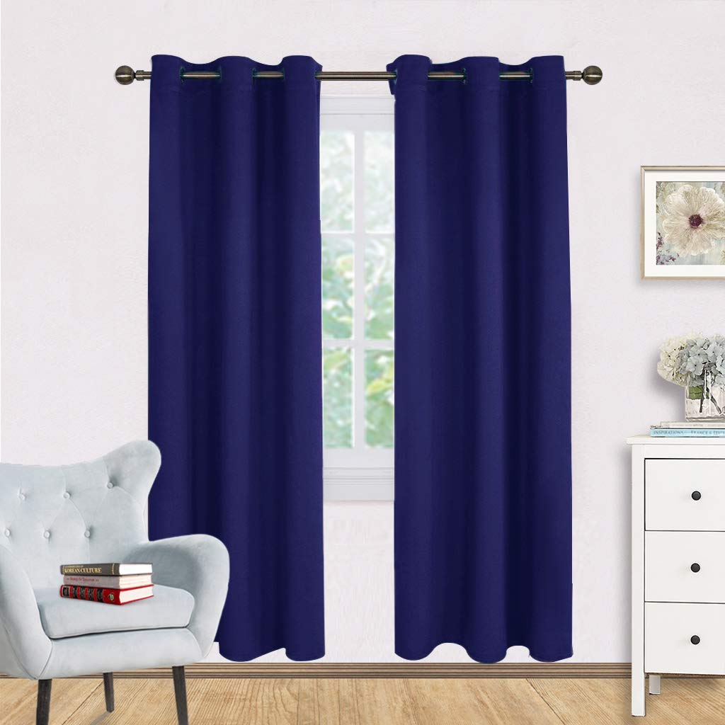 Best draperies for living room blue