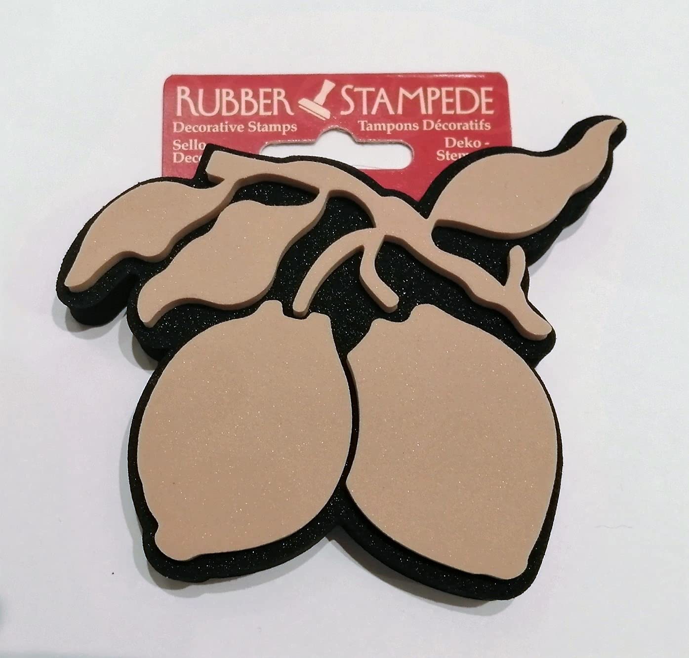 Lemons Decorative Rubber craft stamp