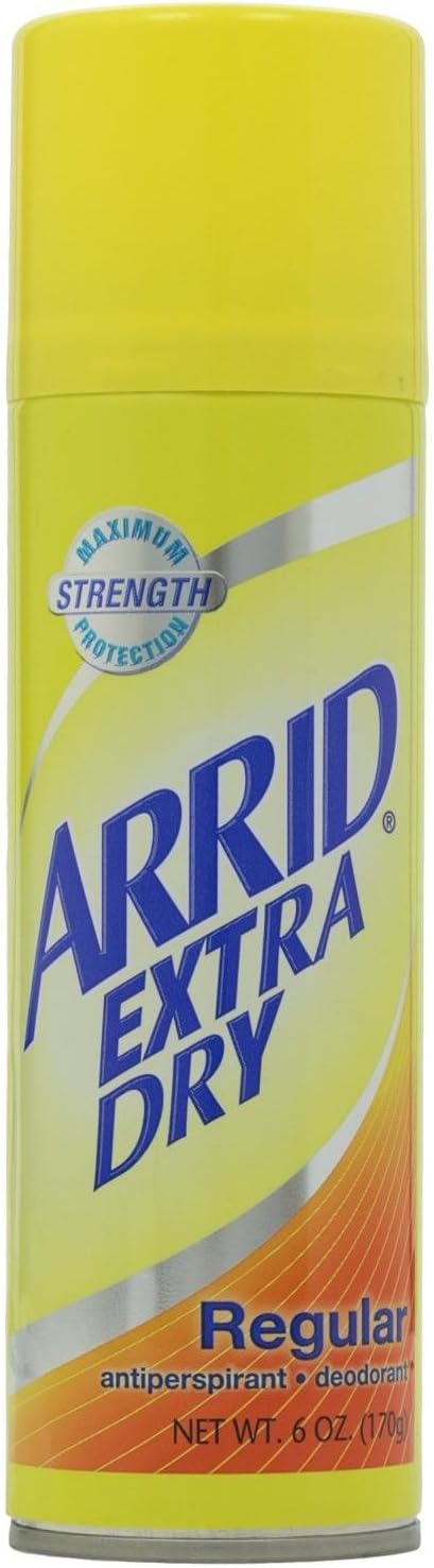 ArridDeodorant 6oz Aerosol Extra Dry Regular (3 Pack)