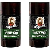 Dr. Squatch Natural Deodorant for Men – Odor-Squatching Men's Deodorant Aluminum Free - Pine Tar 2.65 oz (2 Pack)