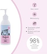 YOPE Rhubarb & Rose Natural Body Lotion 300ml with Oils & Butter view 2