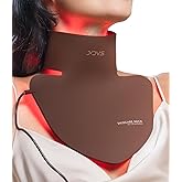 JOVS LED Neck & Chest Mask, LED Red Light Therapy for Neck, 66 LED Light Beams and 630nm Red Light Therapy for Neck Decollete Chest Body, Skin Care Device at Home and Travel