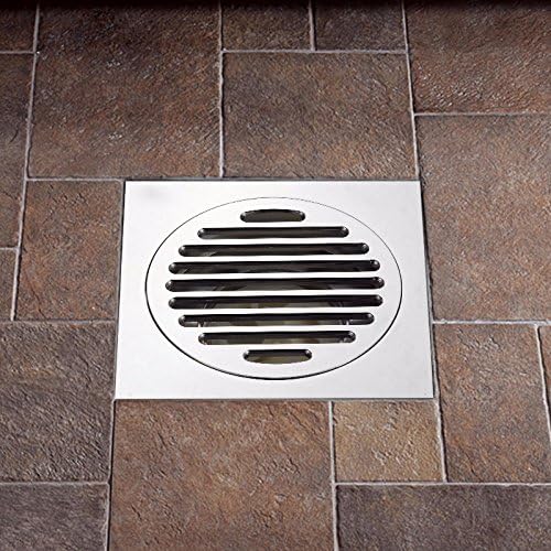 HGTYU-Bathroom floor drain full copper thickening deodorant pest control floor drain cover large flow dry wet general floor drain