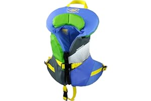 Stohlquist Kids Boating Life Jacket for 30-50 lbs, USCG Approved and Transport Canada Approved Type II PFD Swim Vest for Boat
