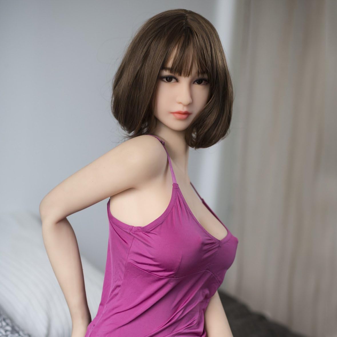 Nfdoll 165cm Life Size Big Breast Female Solid Silicone Love Doll Artificial Vagina Japanese Anime Love Dolls For Men Amazon Ca Health Personal Care