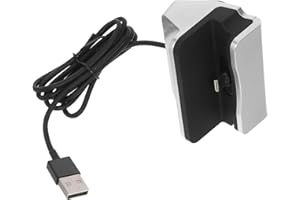 PERSELOSO USB Type-c Desktop Phone Cradle Charging Station Fast Charging Stand for Type-c Devices Black