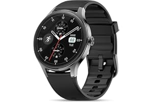 Smart Watch for Men Women, 1.27" HD Touchscreen Fitness Tracker, Bluetooth Calling, 100+ Sports Modes, Heart Rate Sleep Monit