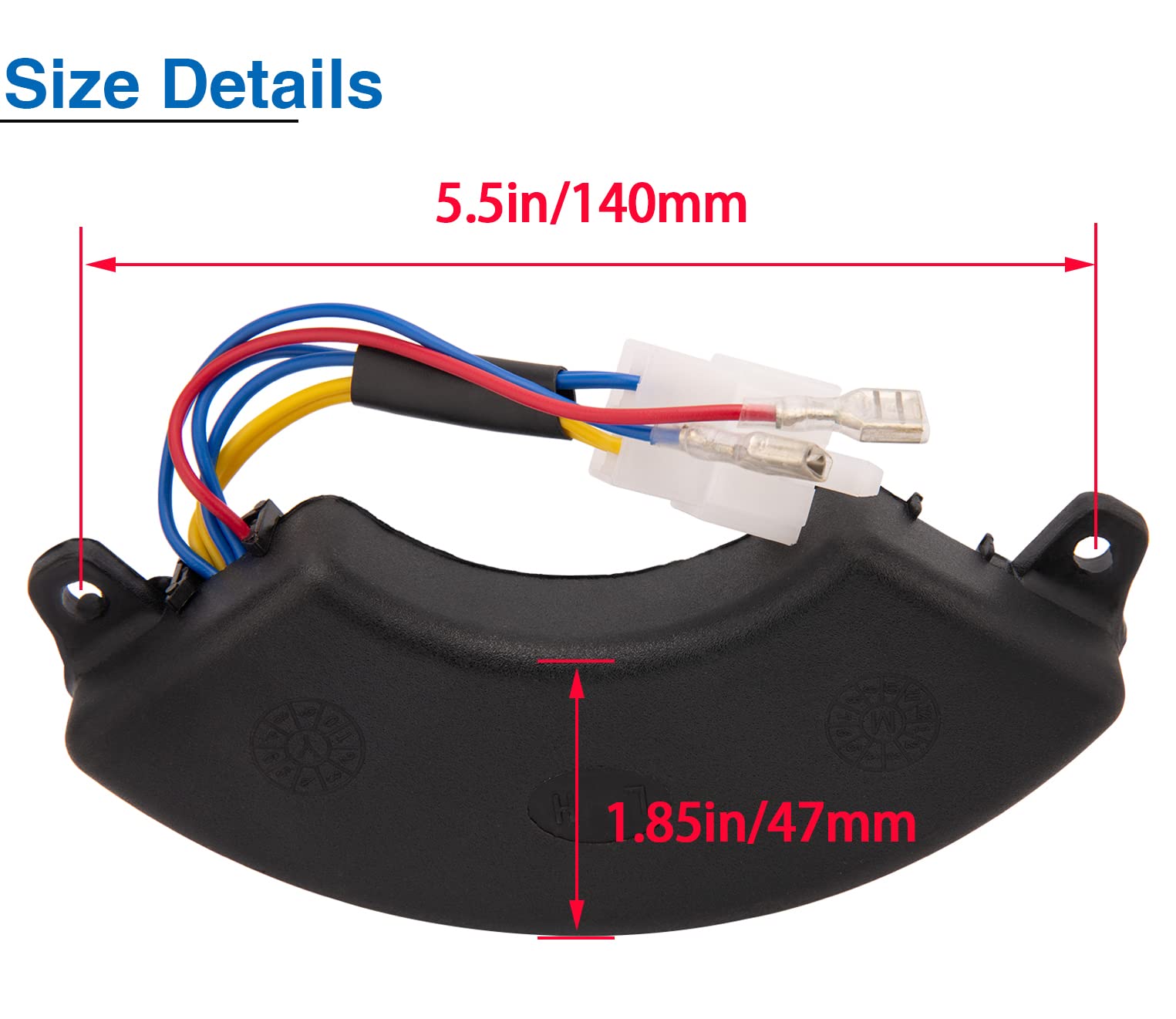 Philips Power Switching Voltage Regulators Acheter R&eacute;gulateur De Tension Automatique AVR 4KW 5KW 5.5KW 6KW 6.5KW 7KW 7.5KW Pour G&eacute;n&eacute;rateur Step-Down Voltage Regulators
