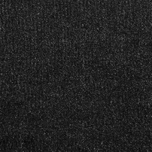 casa pura Entrance Mat | Europe's # 1 Front Door Mat for Home and Business | Black - 24" x 72"