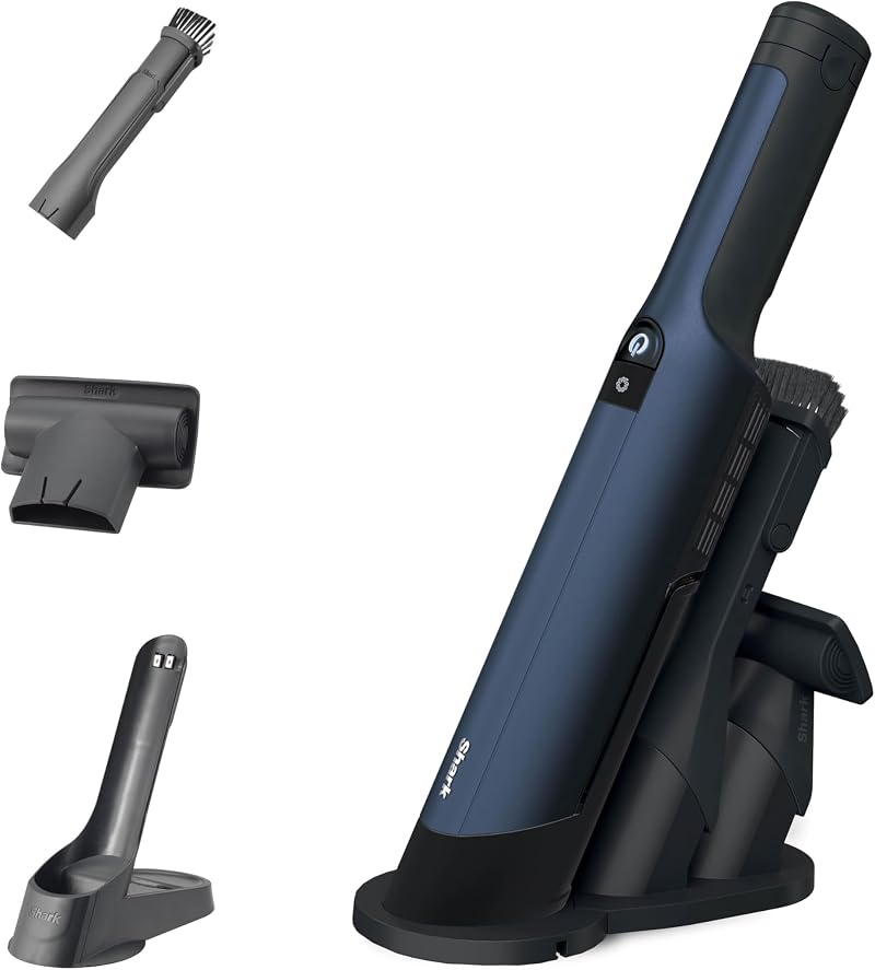 Shark WandVac 2.0 Cordless Handheld Vacuum Blue WV270UK 15 Min Run Time
