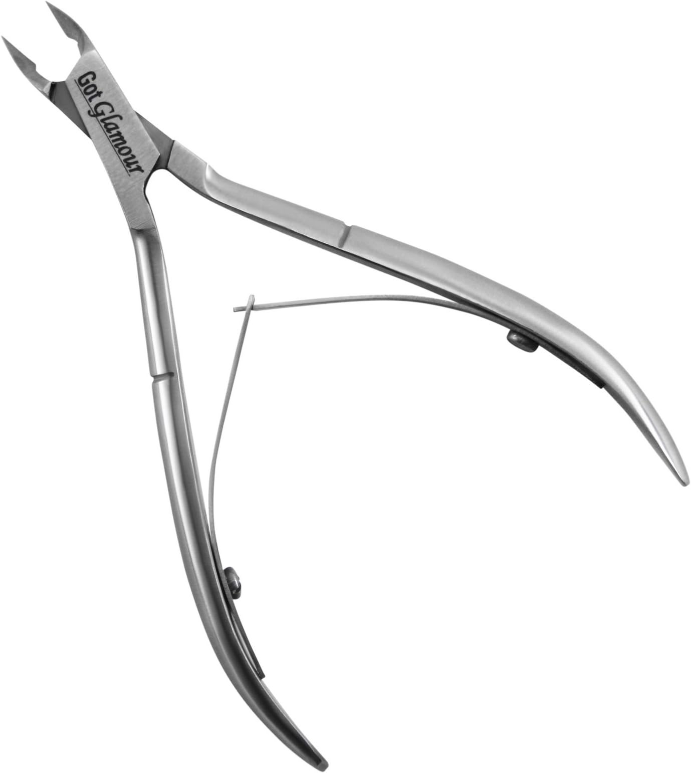 Got Glamour Cuticle Nipper, 1/2 Jaw Double Spring, Stainless Steel, Made in USA