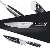 MOSFiATA 8" Chef Knife High Carbon German Steel Full Tang Pro Cooking Knife view 5