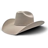 The Western Shops Men&rsquo;s Texana Cowboy Hat 100% Wool Felt 4&rdquo; Brim Cattleman Crease Western Hat