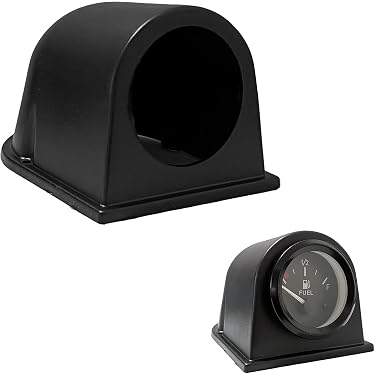 thumbnail image 2 of SICKSPEED JDM Aluminum Single Gauge Dash Mount Holder Panel Pod – Fits Autometer, 52mm, Black 2 of 3