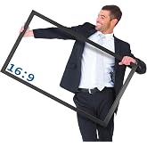 LMENGER 32 Inch 20 Points Infrared Touch Frame, Interactive USB Interface IR Touch Screen Overlay Use, Driver Free Intelligent, Suitable for Digital Signage
