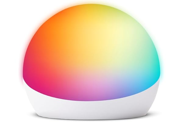 Echo Glow - Multicolor smart lamp, Works with Alexa