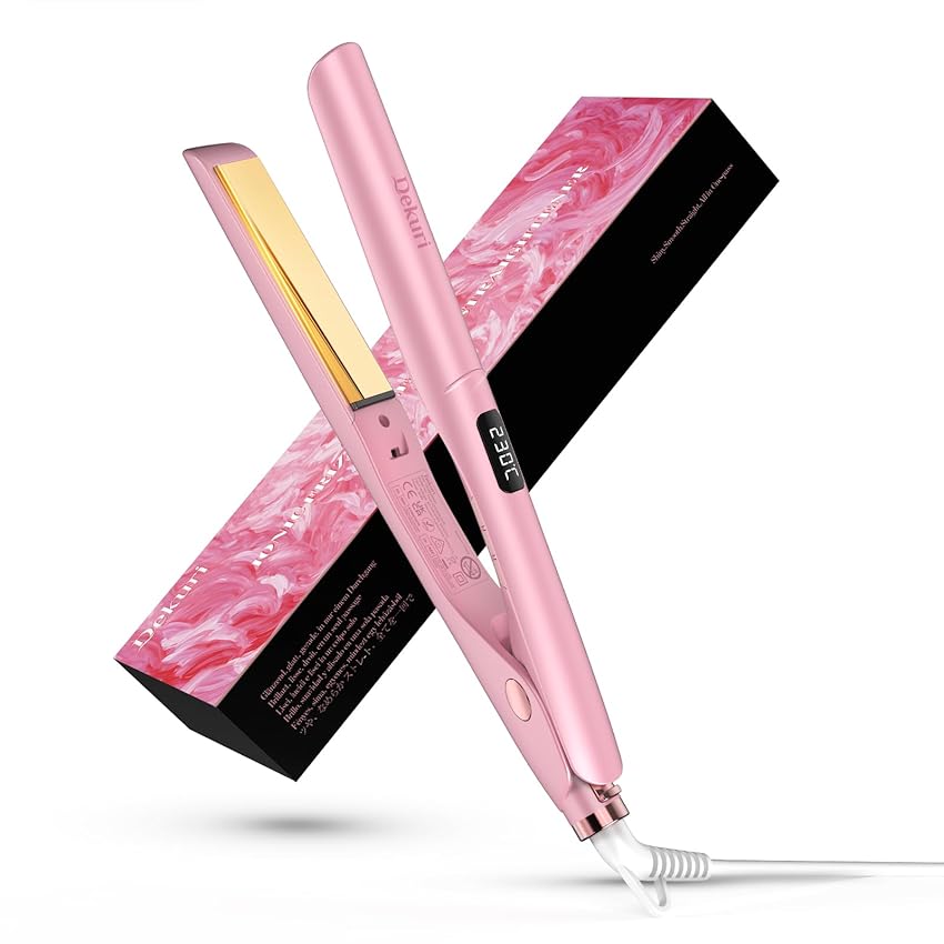 Piastra per capelli Dekuri 2 in 1, arriccia e liscia