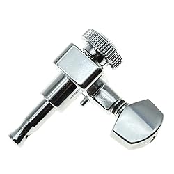KAISH Chrome 2 Pin Locking Tuners Tuning Keys Pegs