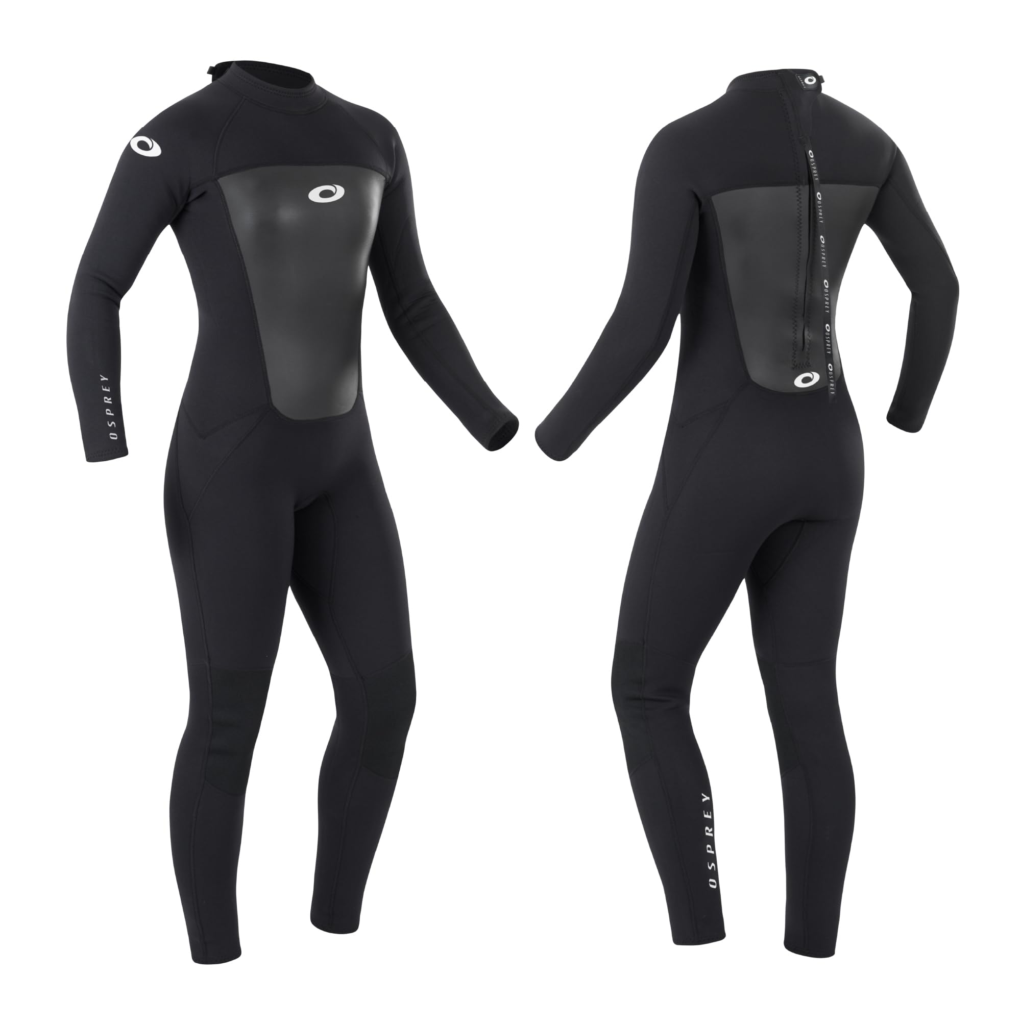 Osprey Women's Full Length 3 mm Summer Wetsuit, Adult Neoprene Surfing Diving Wetsuit, Origin, Multiple Colours, S Tall