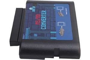 Saluaqui Master System to Mega Drive Converter MS MD Converta Drive Converter Games MS to MD Game Card for Video Game Cassett