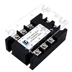 LCLCTC 3 Pole Phase Solid State Relay SSR-25DA DC