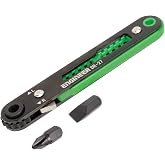 ENGINEER DR-27 Ultra Thin Ratchet Driver Offset Ratcheting Bit Driver
