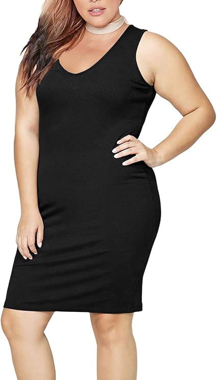plus size tank dress