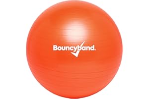 BOUNCY BANDS Bouncyband Balance Ball – Create Flexible Seating to Improve Focus at School, Office, or Home with This No-Roll Weighted Ball