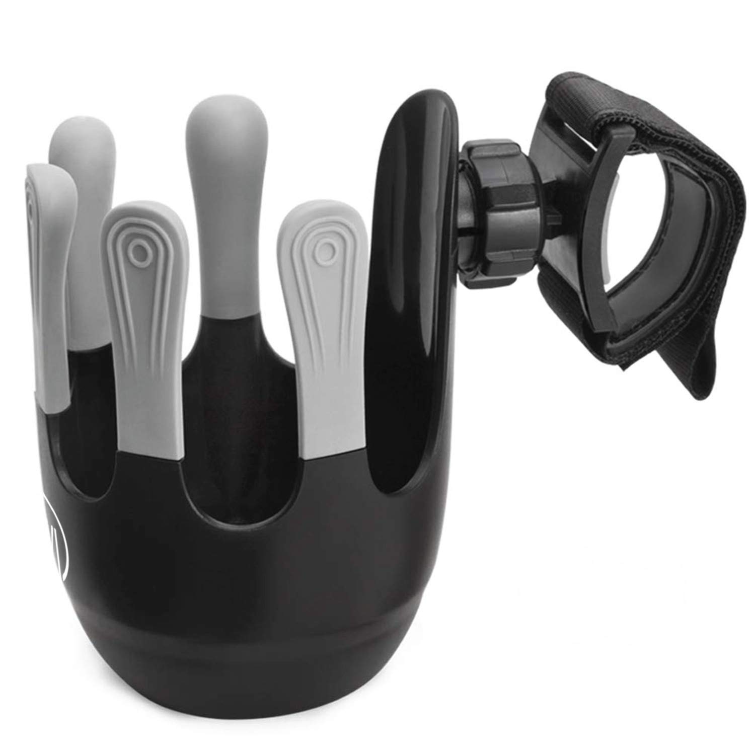 Wicked Chili Drink Holder for Pushchairs and Buggies, Cup Holder, Bottle Holder, Baby Bottle Holder, Universal, Non-Slip Attachment, Velcro Fastening