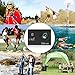 Action Camera HD 1080P Underwater Sports Camera Waterproof Camera Full Camcorder with 2 x 1050mAh Batteries and Outdoor Accessories Kits for Bike, Helmet, Motorcycle, Drone, Kids, for Extreme Sport