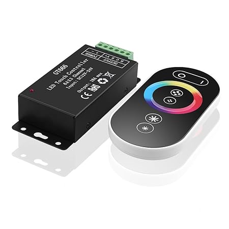 Sienoc Touch Controller DC12V-24V 18A RF Wireless Dimmer für RGB LED Streifen Licht 3528 5050 SMD