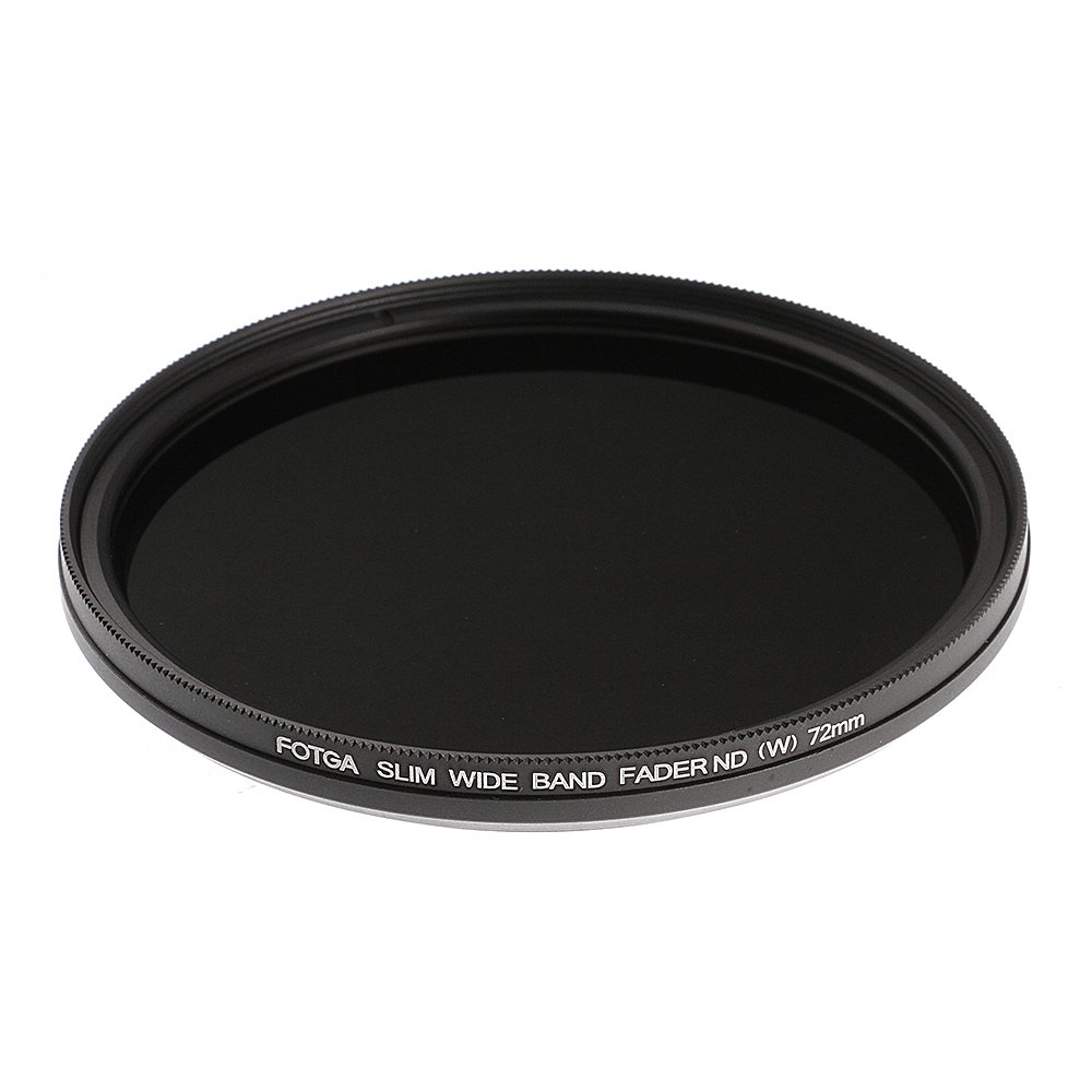 Ruili Slim Fader Variable 72mm ND Filter Adjustable ND2 to ND400 Neutral Density Lens Filter for DSLR Camera