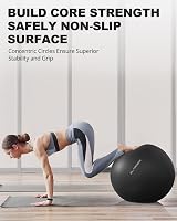 Trideer Exercise Ball Anti Burst Gym Ball 330 lb with Pump Yoga Pilates view 3