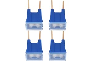 AS Axis Spindleon 4pcs Blue PAL Male Fuse 100A 32VDC Automotive High Current Fuse Main Power Supply Alternator Starting Circu