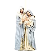 Avalon Gallery Ornaments - Mary Joseph and Jesus Christmas Tree Ornament, 5-Inch, Holy Family
