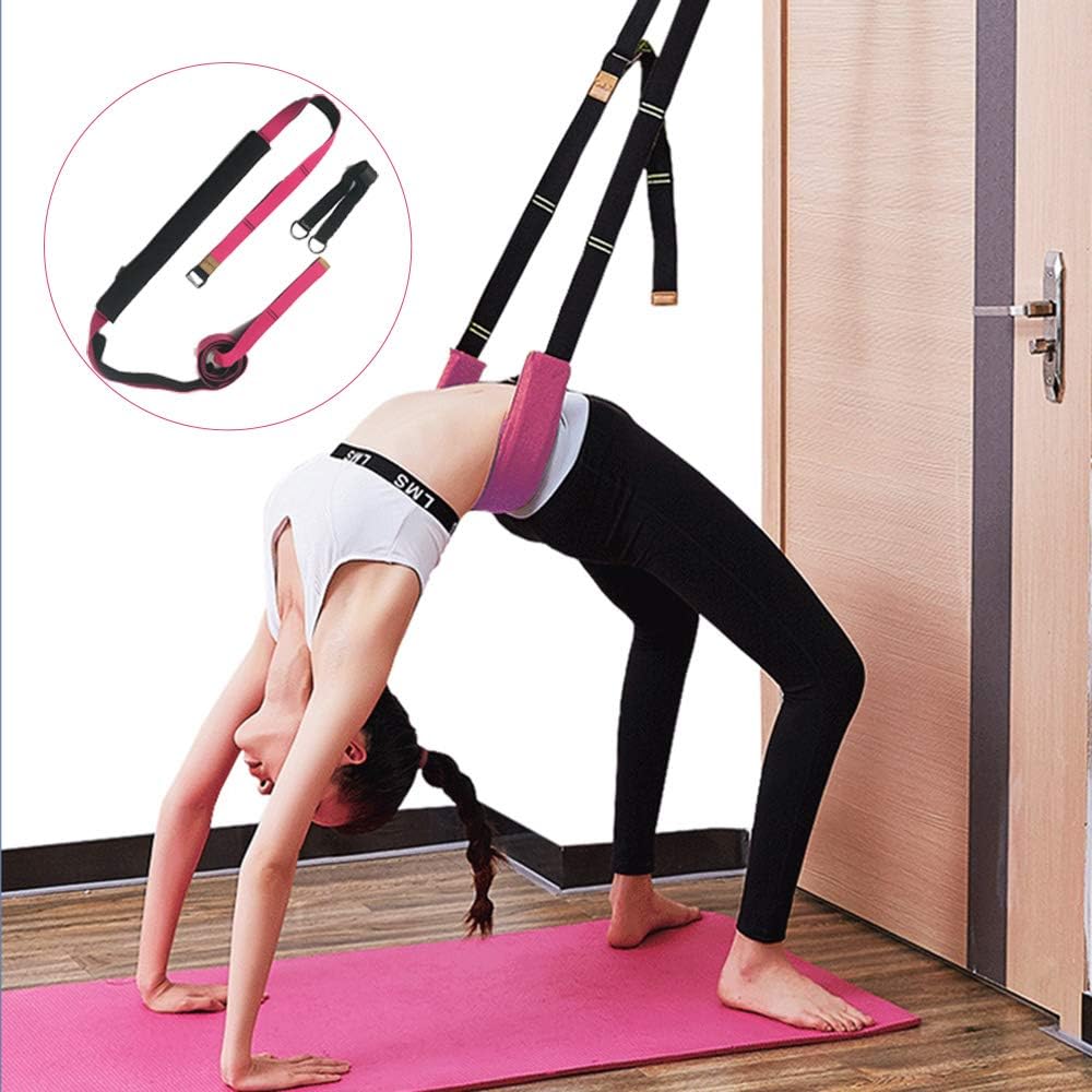 Clothink Yoga Fitness Stretching Strap, Back Bend Assist Band Flexibility Training Warm Up for Ballet Physical Therapy