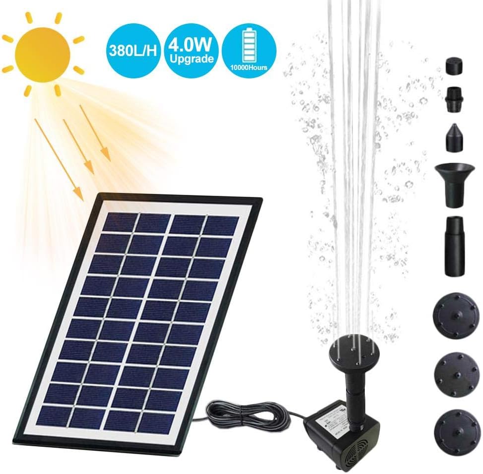 pompa dell'acqua per vasche per uccelli da stagno