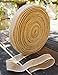 Burlap Ribbon by the Roll. Huge 50 Yards Jute Spool by Drency. 1.5 Inch
